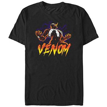 Big & Tall Marvel Venom Raging Graphic Tee