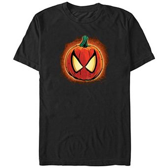 Big & Tall Marvel Spider-Man Jack O Lantern Graphic Tee