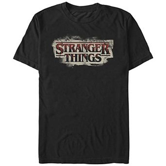 Big & Tall Stranger Things Scary Logo Graphic Tee