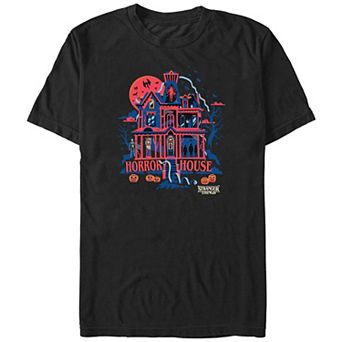 Big & Tall Stranger Things Horror House Graphic Tee
