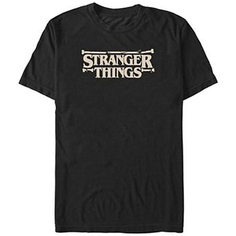Big & Tall Stranger Things Bones Logo Graphic Tee