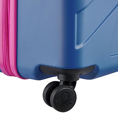 DELSEY PARIS x Benetton Fabrica Hardside Spinner Luggage