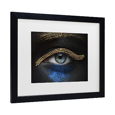 Trademark Fine Art Macro Beauty Matted Framed Wall Art
