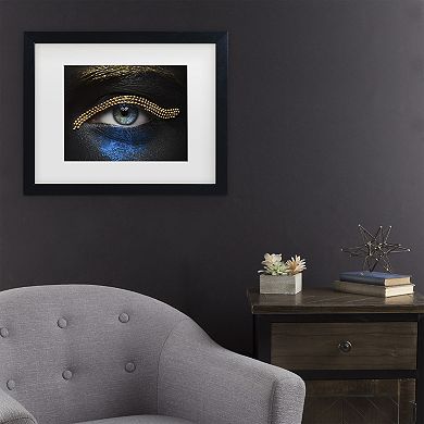 Trademark Fine Art Macro Beauty Matted Framed Wall Art