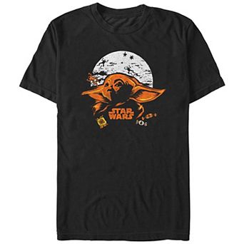 Big & Tall Star Wars The Mandalorian Grogu Moonlite Sweet Treats Graphic Tee
