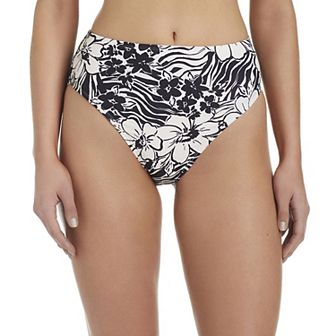Women's Modern Supply by Sanctuary High Rise High Leg Swim Suit Bottoms