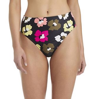 Women's Modern Supply by Sanctuary High Rise High Leg Swim Suit Bottoms