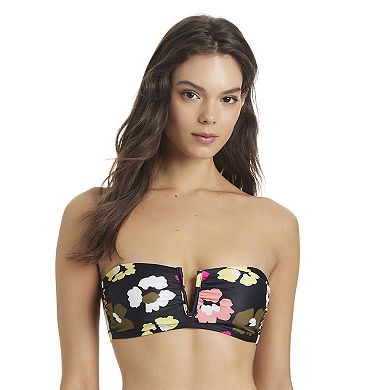 Women's Modern Supply by Sanctuary V-Wire Bandeau Swim Suit Top