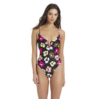 Women's Modern Supply by Sanctuary V-Wire One-Piece Swim Suit