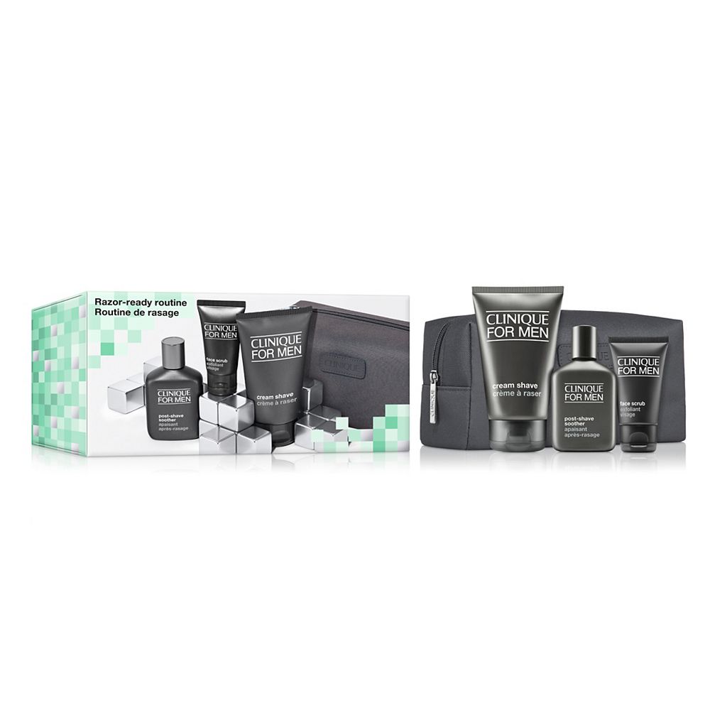 CLINIQUE Razor-Ready Routine Men's Skincare Set
