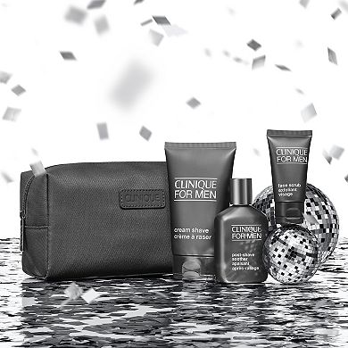 CLINIQUE Razor-Ready Routine Men's Skincare Set