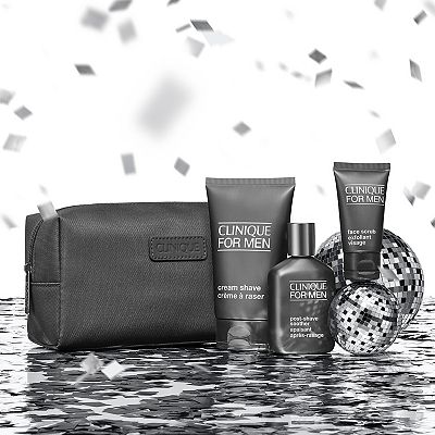 CLINIQUE Razor-Ready Routine Men's Skincare Set