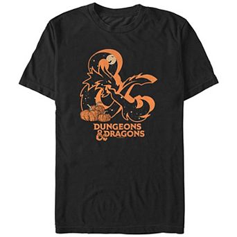 Big & Tall Dungeons & Dragons Halloween Logo Graphic Tee