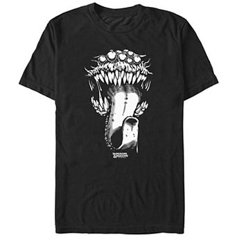 Big & Tall Dungeons & Dragons Monster Tongue Graphic Tee