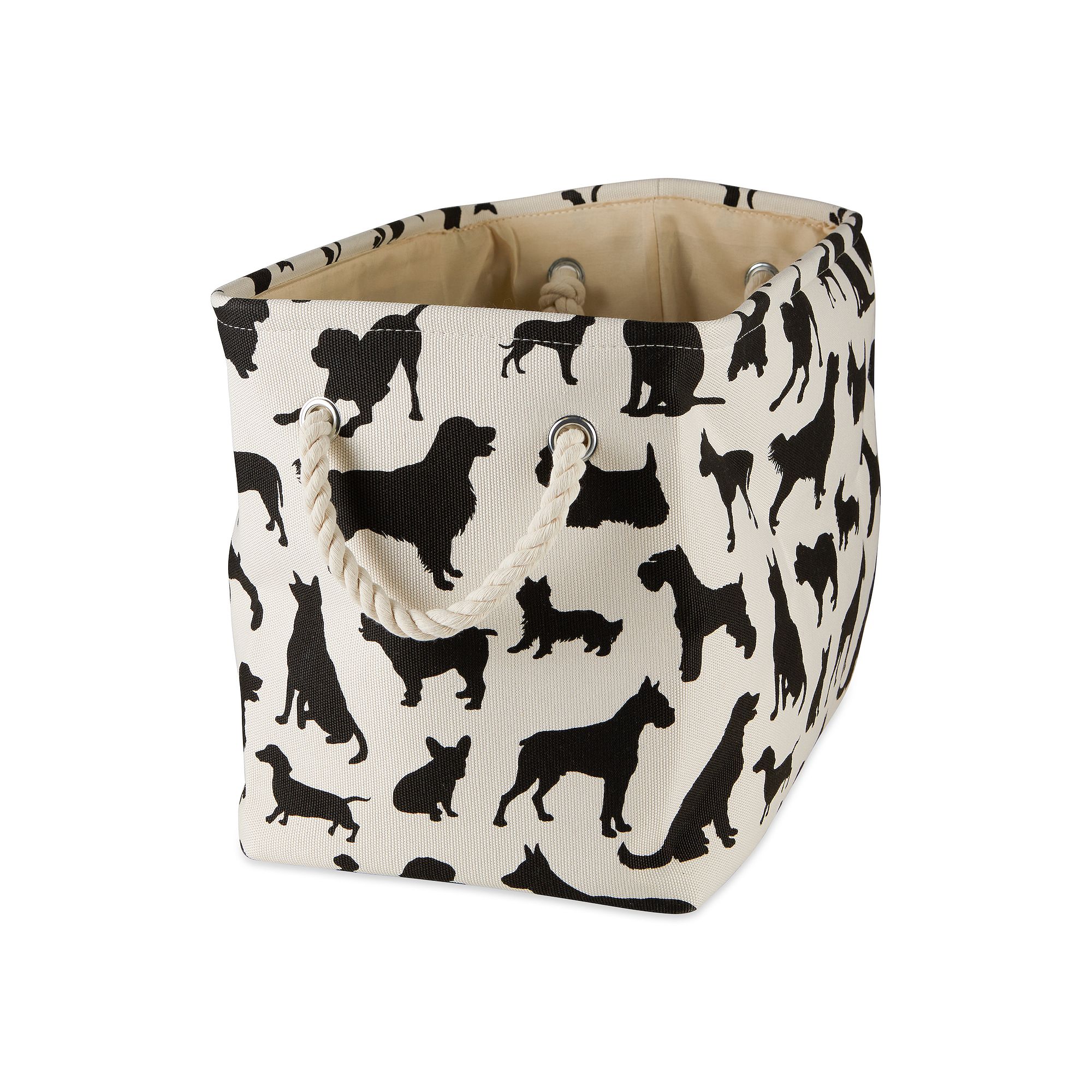 Bone Dry Dog Show Polyester Rectangle Pet Bin, Multi None