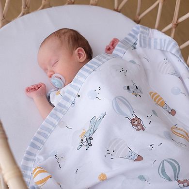 Living Textiles Jersey Sherpa Blanket