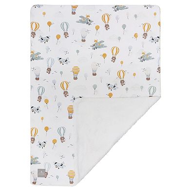 Living Textiles Jersey Sherpa Blanket