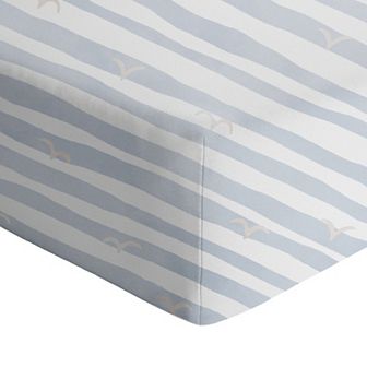 Living Textiles Cotton Jersey Fitted Sheet