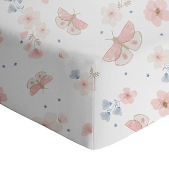 Living Textiles Cotton Jersey Fitted Sheet