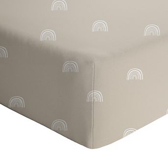 Living Textiles Cotton Jersey Fitted Sheet