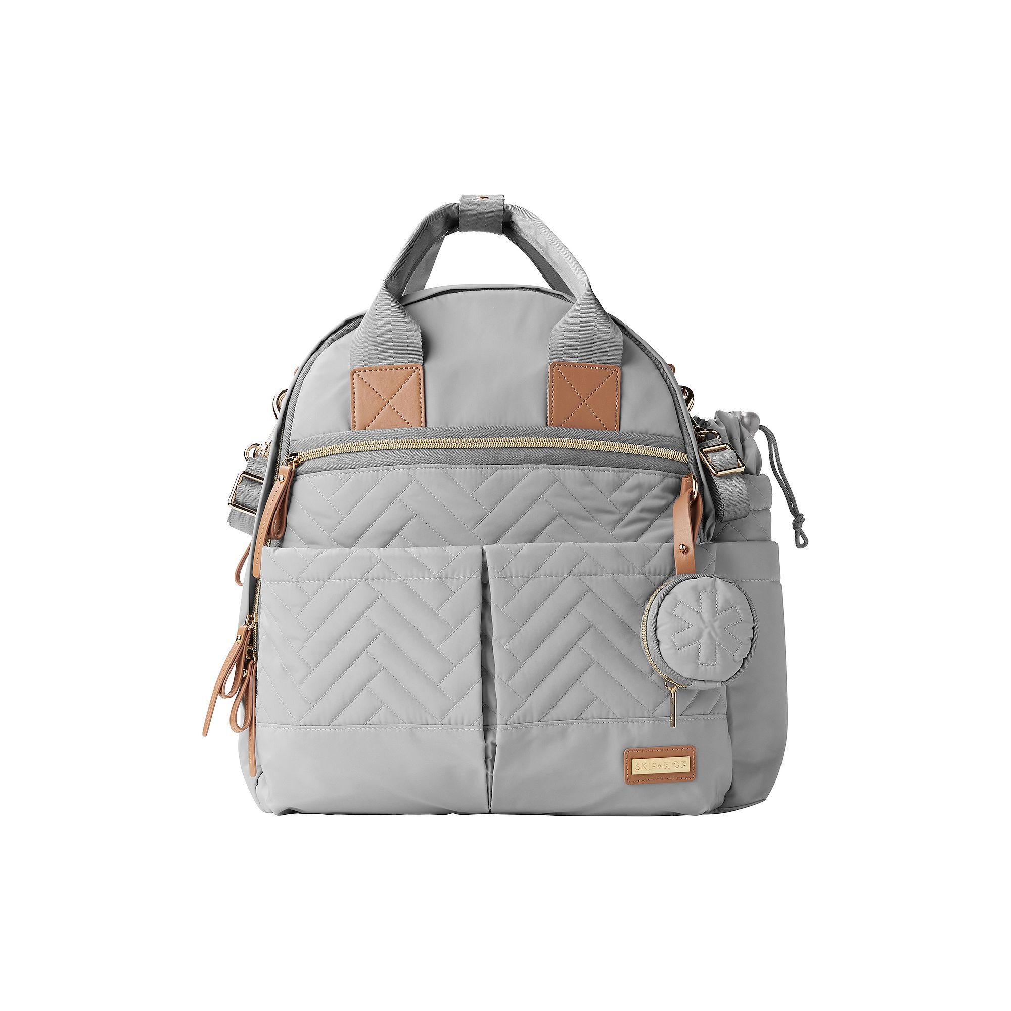 Skip Hop Suite 6-Piece Diaper Backpack Set, Gray