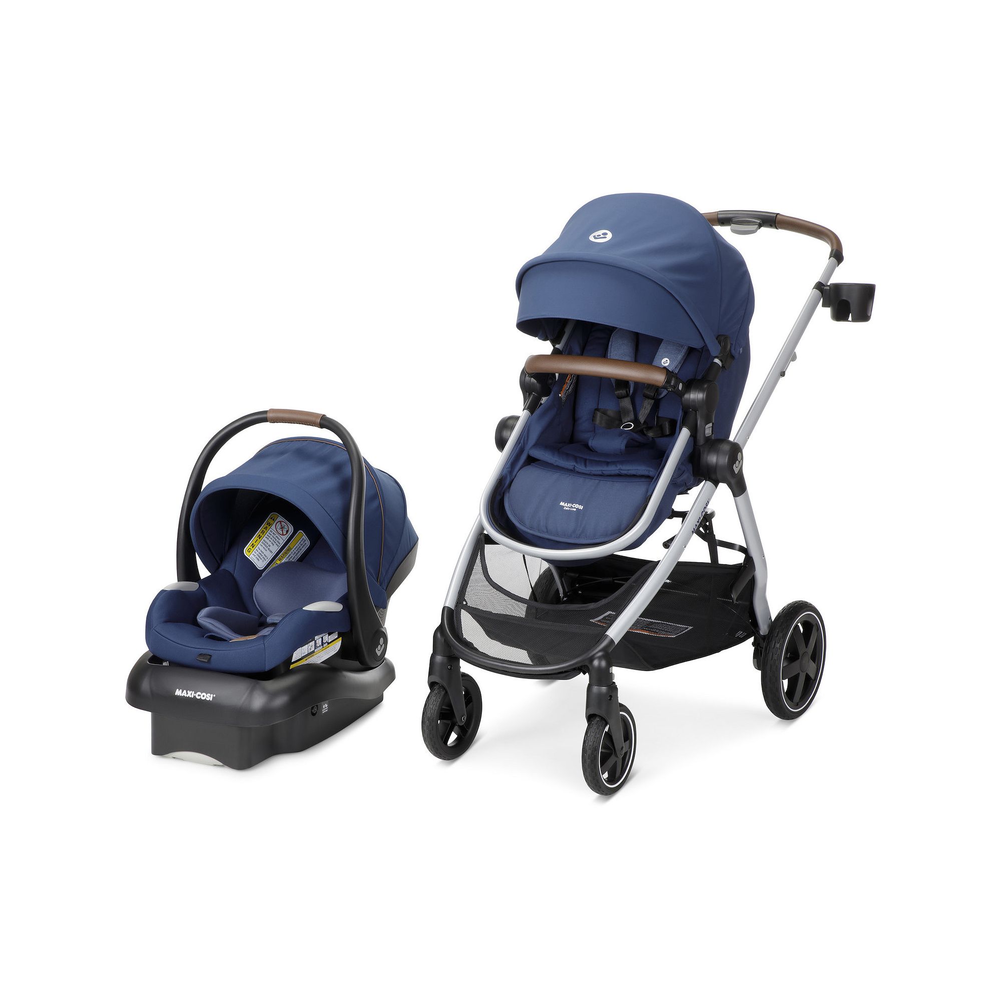 Maxi-Cosi Zelia™² Luxe 5-in-1 Modular Travel System, Blue