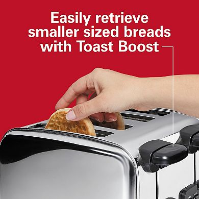 Hamilton Beach Classic Stainless Steel 4-Slice Toaster