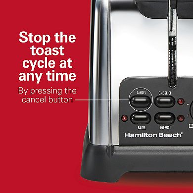 Hamilton Beach Classic Stainless Steel 4-Slice Toaster