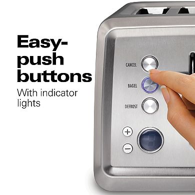 Hamilton Beach Stainless Steel Digital 4-Slice Toaster