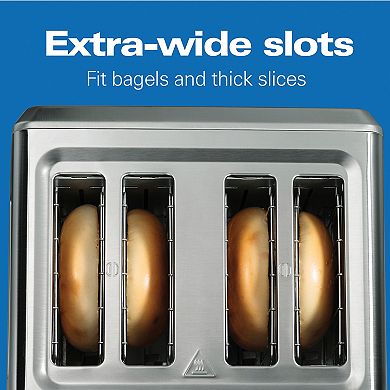 Hamilton Beach Stainless Steel Digital 4-Slice Toaster