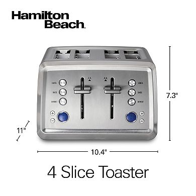 Hamilton Beach Stainless Steel Digital 4-Slice Toaster