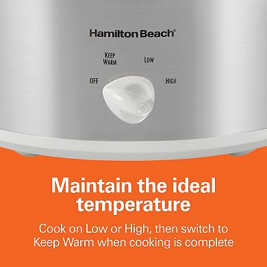 Hamilton Beach 4-qt. Oval Slow Cooker