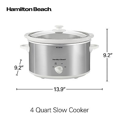 Hamilton Beach 4-qt. Oval Slow Cooker