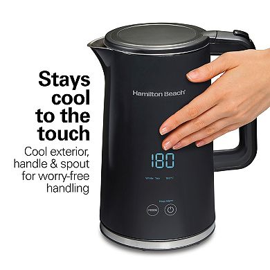 Hamilton Beach 1.7 Liter Cool-Touch Digital Kettle