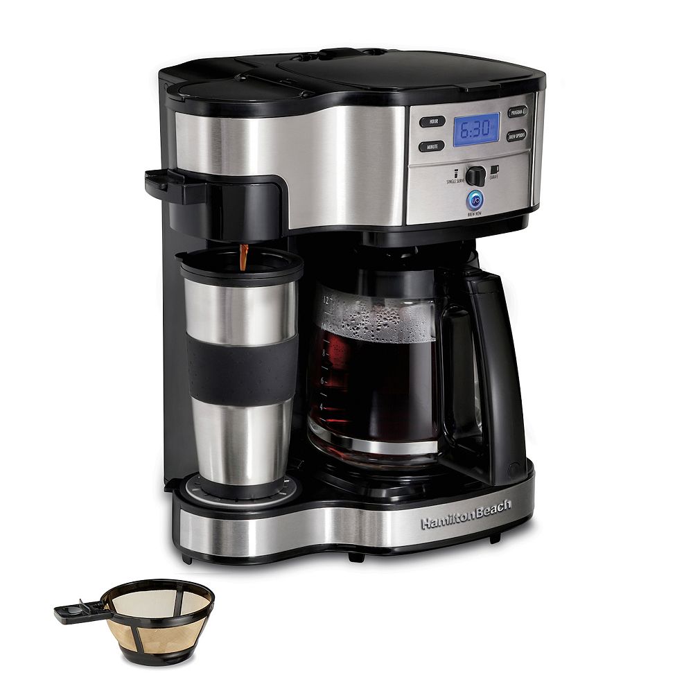 Hamilton Beach 2-Way Programmable 12 Cup Coffee Maker