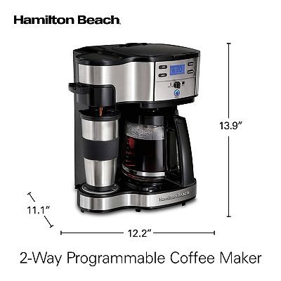 Hamilton Beach 2 Way Programmable Coffee Maker