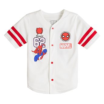 Boys 4-12 Jumping Beans® Marvel Spider-Man Since '62 Baseball Jersey