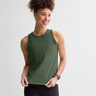 Women's Tek Gear® Pleated Easy Tank Top