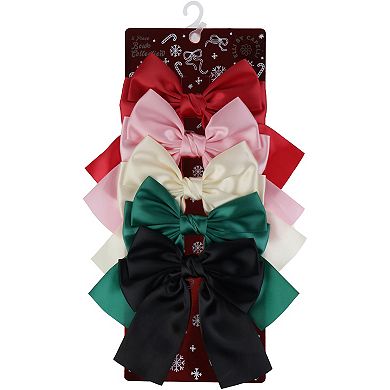 Girls Elli by Capelli 5-Pack Bow Clip Set