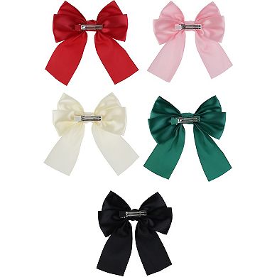 Girls Elli by Capelli 5-Pack Bow Clip Set