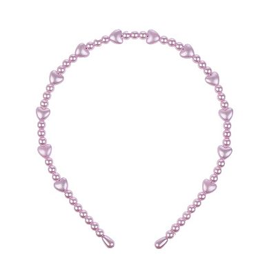 Girls Elli by Capelli 3-pk. Heart Beaded Headband Set
