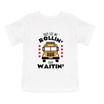 They See Me Rollin' Toddler Short Sleeve Graphic Tee