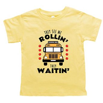 They See Me Rollin' Toddler Short Sleeve Graphic Tee