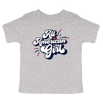 All American Girl Youth Short Sleeve Graphic Tee