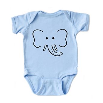 Elephant Baby Bodysuit