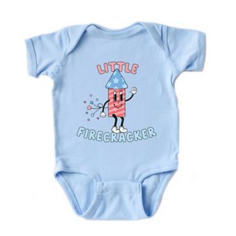 Retro Little Firecracker Baby Bodysuit