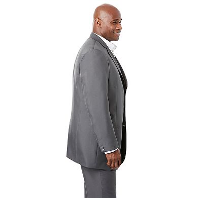KingSize Men's Big & Tall Easy Movement Three-Button Jacket