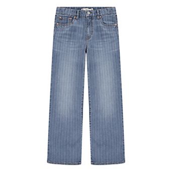 Girls 7-16 Levi's® Striped Wide Leg Jeans