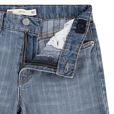 Girls 7-16 Levi's® Striped Wide Leg Jeans