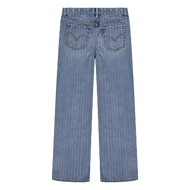 Girls 7-16 Levi's® Striped Wide Leg Jeans